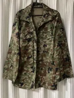 自衛隊 迷彩服 戦闘服 上衣 下衣 ベルト付 迷彩帽 5A レプリカ PX品のサムネイル