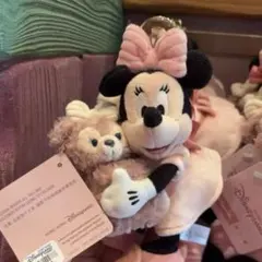 なおさと 様⭕️香港ディズニー　ミニーマウスとシェリーメイ　ぬいぐるみキーホルダー