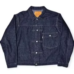 未使用級！EVISU TIGER PRESHRUNK 濃紺 2nd Gジャン - メルカリ