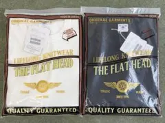 THE FLAT HEAD 20オンスロンT 2色セット42サイズ　新品未開封のサムネイル