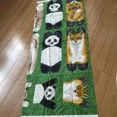 ホームデコ　アニマルズ　生地　シーチング　パンダ　キツネ