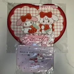 mikko サンリオ 1番くじ マットハート ミニトート セット