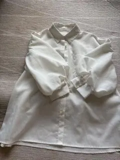 W CLOSET ボリュームスリーブシャツ ホワイトのサムネイル