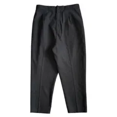 evam eva エヴァムエヴァ ウール タック テーパード イージーパンツ