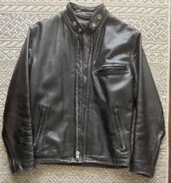 【さっきー様専用】 Schott シングルライダース レザーブラック36