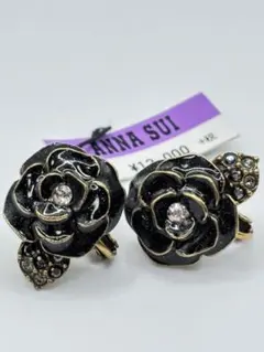 ANNA SUI バラモチーフ イヤリング