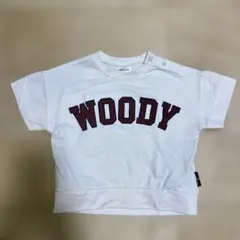 WOODY トイストーリー Tシャツ キッズ ホワイトのサムネイル