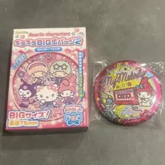 サンリオキャラクターズ キラキラBIG缶バッジ2 マイメロディ