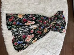 ZARA BASIC フラワープリントドレス M