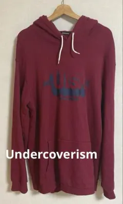 UNDERCOVERISM バーガンディ コットン フーディのサムネイル