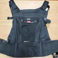 Aprica 抱っこ紐 ブラック メッシュ