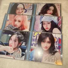 IVE Be Alright 開封済 ソロジャケ CD 6枚 コンプ