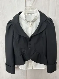 Sirmione 黒 フォーマル 120