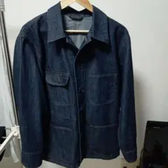 【今期モデル極美品】UNIQLO　ユーティリティジャケットデニム+　Мサイズ