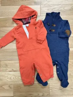Ralph Lauren ベビー ロンパース 2点セット