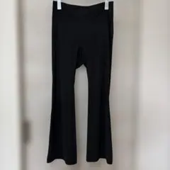 UNIQLOウルトラストレッチアクティブフレアレギンス　ブラック3XL