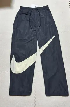 新品NIKE メンズ ナイロンパンツ ビッグスウッシュ ロングパンツL