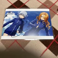 グリザイア クロノスリベリオン 直筆サイン入り大判イラストカード2枚セット