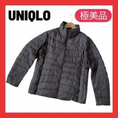 極美品✨ユニクロ ウルトラライトダウンジャケット　グレー XLレディース人気軽量