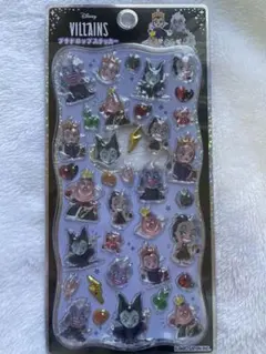 【正規品】ディズニー　ヴィランズ　プチドロップステッカー　シール