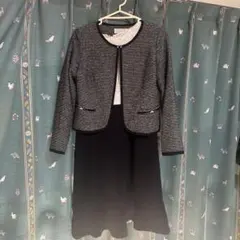 フォーマルレースドレスセット（紺色/ホワイト）