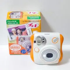 FUJIFILM instax mini 25 オレンジ チェキ 本体