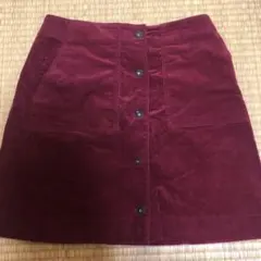 コーデュロイスカート