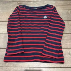 PETIT BATEAU ボーダー 長袖カットソー 4ans