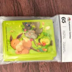 【 海外公式限定 】イーブイ スリーブ ポケモンセンターサルノリ ホシガリスのサムネイル