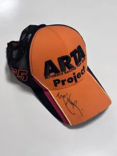 【使用感なし】ARTA Project キャップ 55号車 土屋圭市氏　サイン入