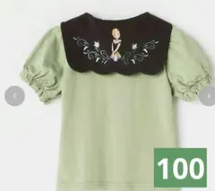 アナと雪の女王 襟付きTシャツ 100 新品