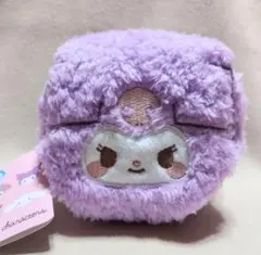 サンリオキャラクターズ むきゅむきゅミニキャラメルポーチ　クロミ