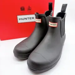 ほぼ未使用⭐️ HUNTER ハンター 28 チェルシーブーツ ブラック