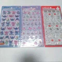 ディズニー　ボンボンドロップシール　正規品　3種セット　通常サイズ