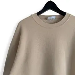 90s ヴィンテージ USA製 Lee ヘビーウェイト 無地 ベージュ E4