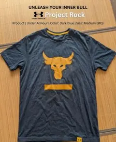 Under Armour プロジェクトロック Tシャツ M