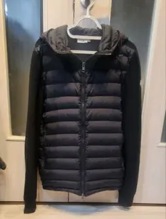 モンクレールハイブリッドダウン　ニット、ダウン切り替え　これからの季節に