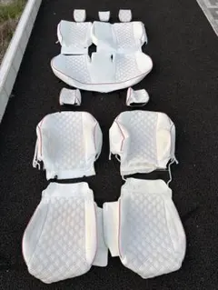 クラッツィオ　シートカバー　zc32s　スイフトスポーツ　ホワイト　前後セット