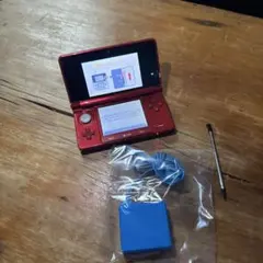レッド ニンテンドー3DS 本体 充電器付き