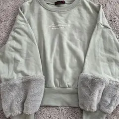 Lovetoxic ミントグリーン トレーナー M