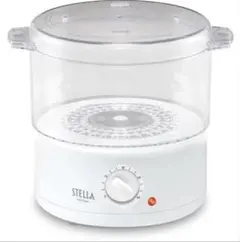 【新品・未使用】STELLA 蒸し器 タイマー付きのサムネイル