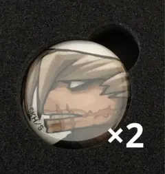 僕のヒーローアカデミア　障子目蔵　応募者全員サービス　ディスプレイ缶バッジ ２個