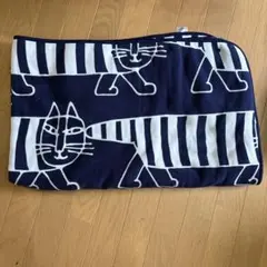 ユニクロ　リサラーソン　ブランケット　ネイビー　マイキー