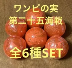 ワンピース ワンピの実 第二十五海戦 全6種SET