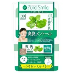 ピュアスマイル エッセンスマスク 30枚 爽快メントールのサムネイル