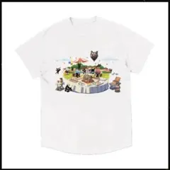 キヨ猫Tシャツ【キヨ猫パーティー】白レディース