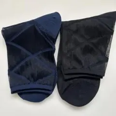 ソックス　シースルータイプ2足セット