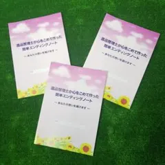 もしもの時の為に 非売品 字も見やすく書きやすいエンディングノート 3冊セットのサムネイル