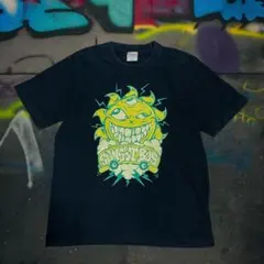 ☺︎USED古着☺︎モンスター Tシャツ　M 個性的