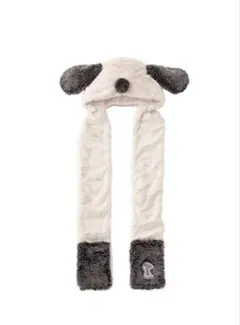 USJ ユニバ スヌーピー 3Way マフラー 帽子 手袋